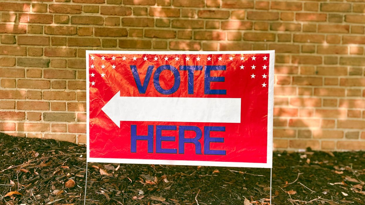 voting sign