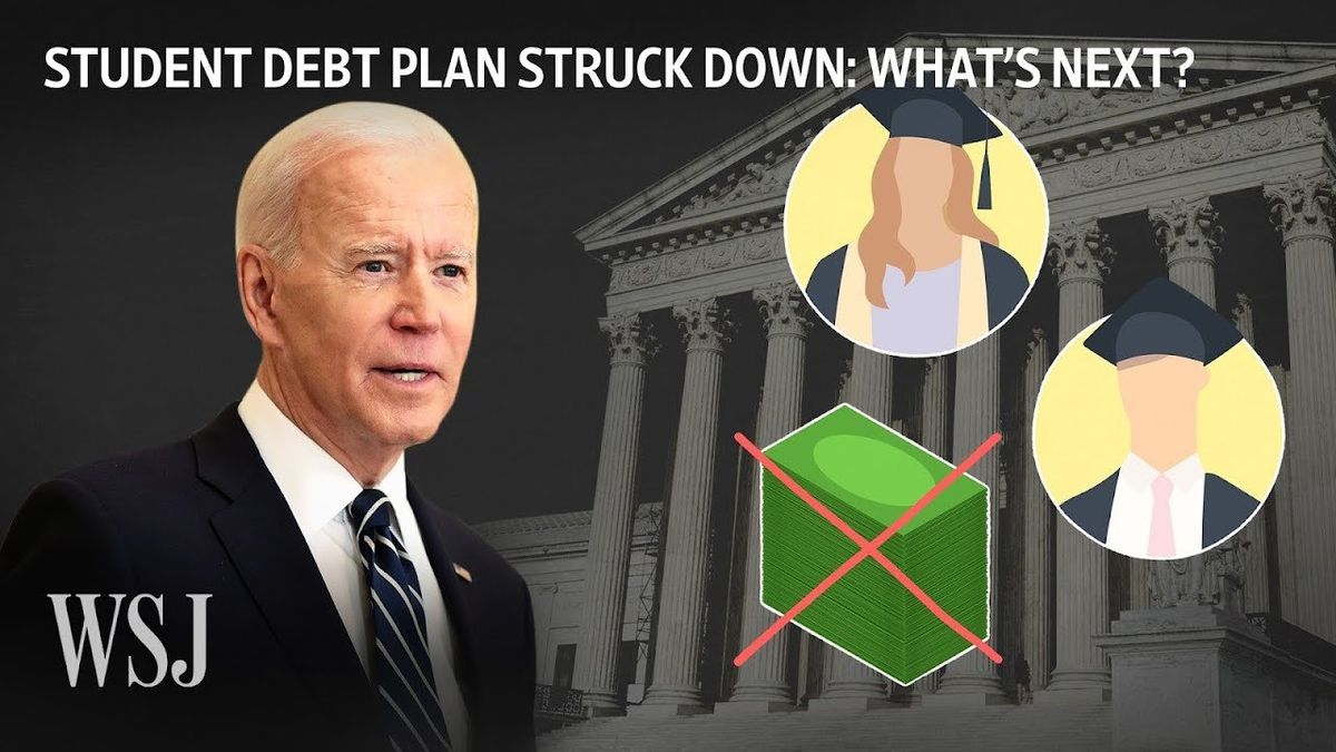 Video: Student-loan forgiveness plan struck down, what it means for borrowers