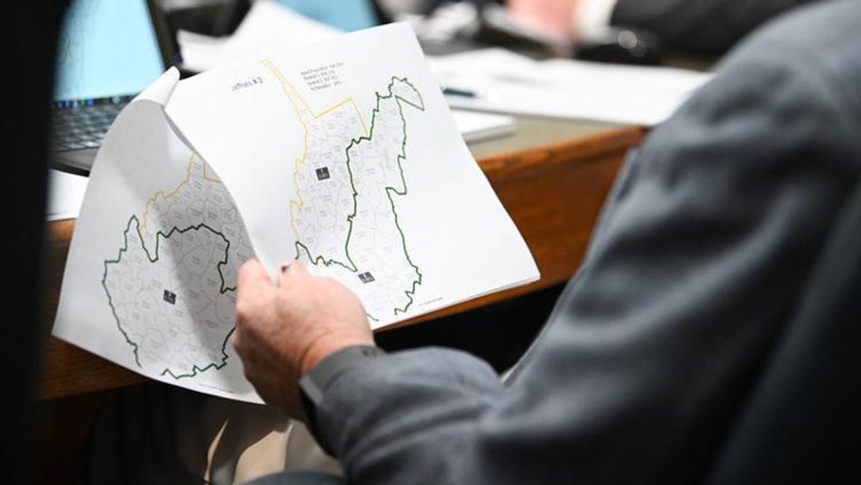 West Virginia redistricting map
