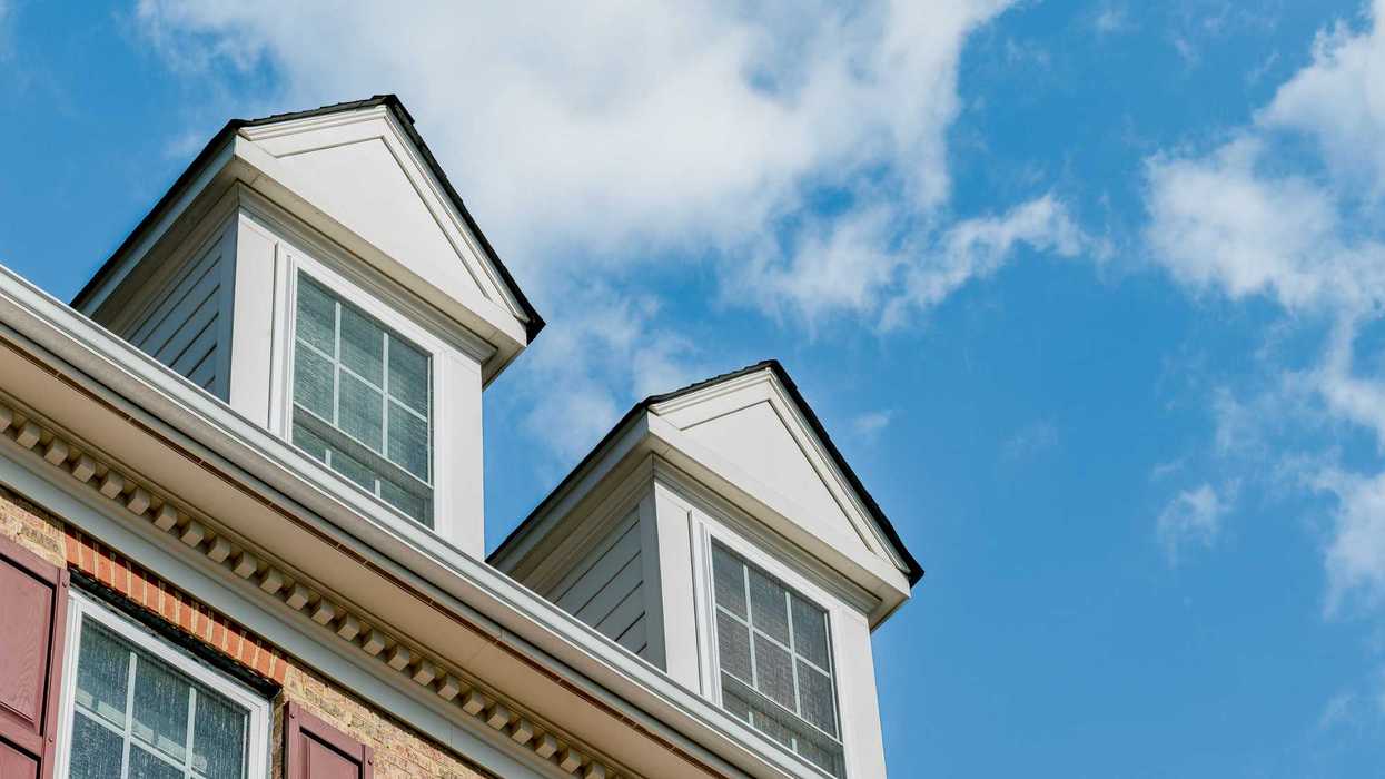 Windows of a house