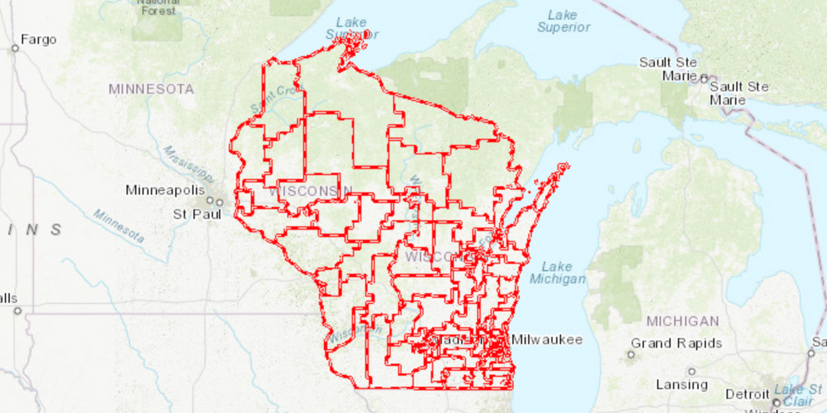 Wisconsin House districts