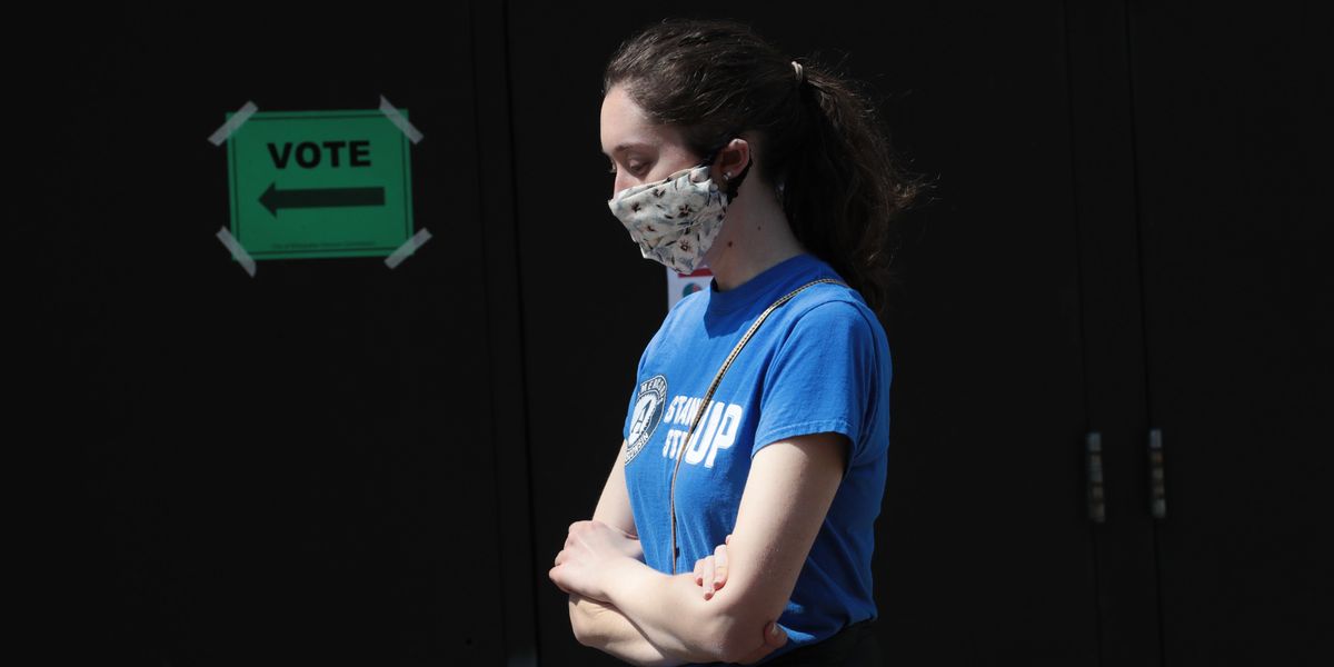 Wisconsin primary voter