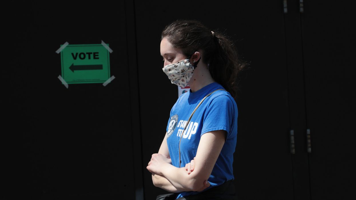 Wisconsin primary voter
