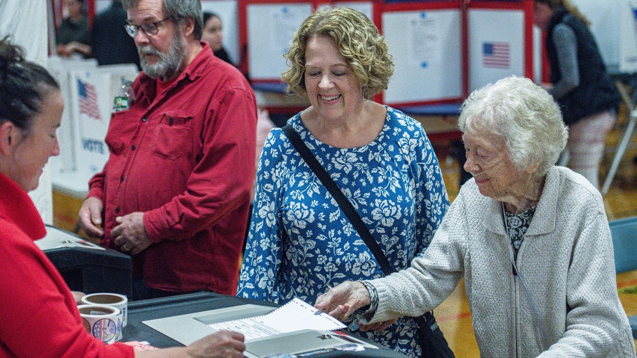 Women voting