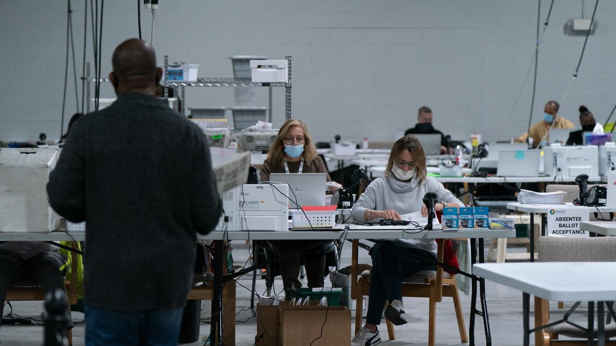 Women working elections