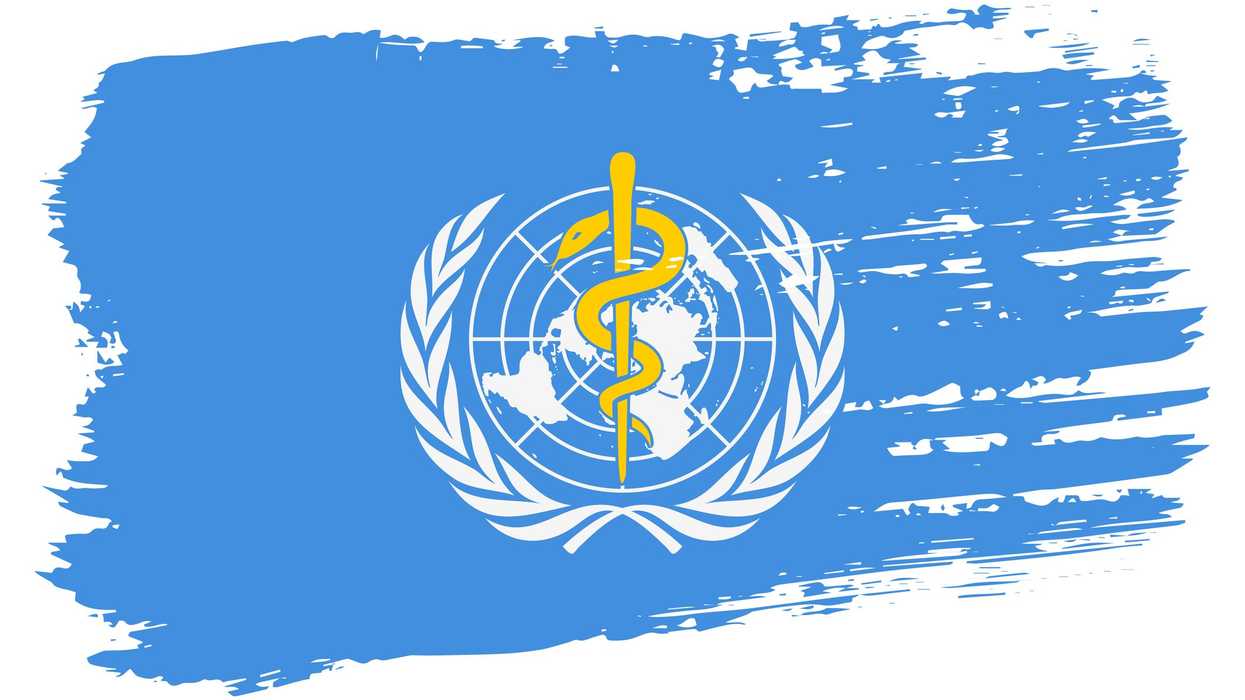 world health organization flag