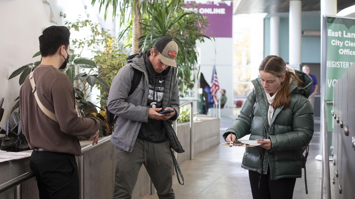Young voters in Michigan