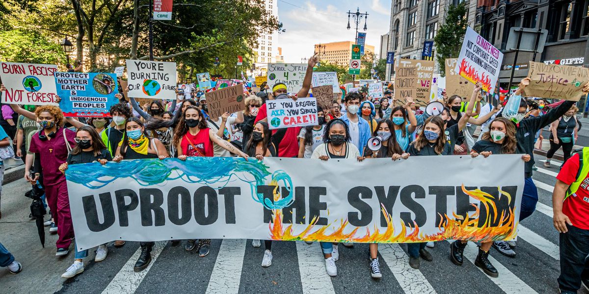 Youth-led climate change protest