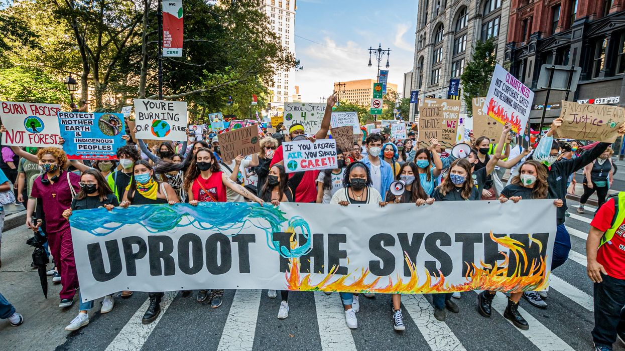 Youth-led climate change protest